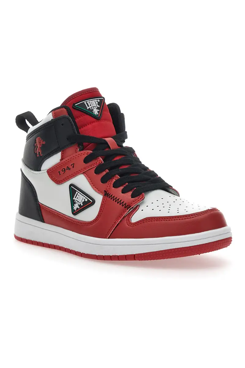 Sneakers Mid-Cut Rosse Leone 27 [ROSSO] miniatura 2