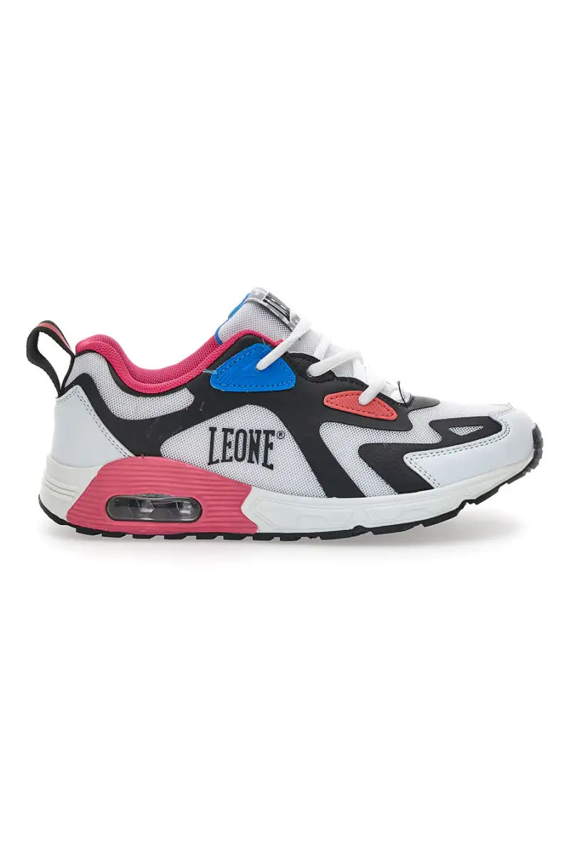 Sneakers Multicolor Con Logo Laterale Leone W0508 [MULTI]
