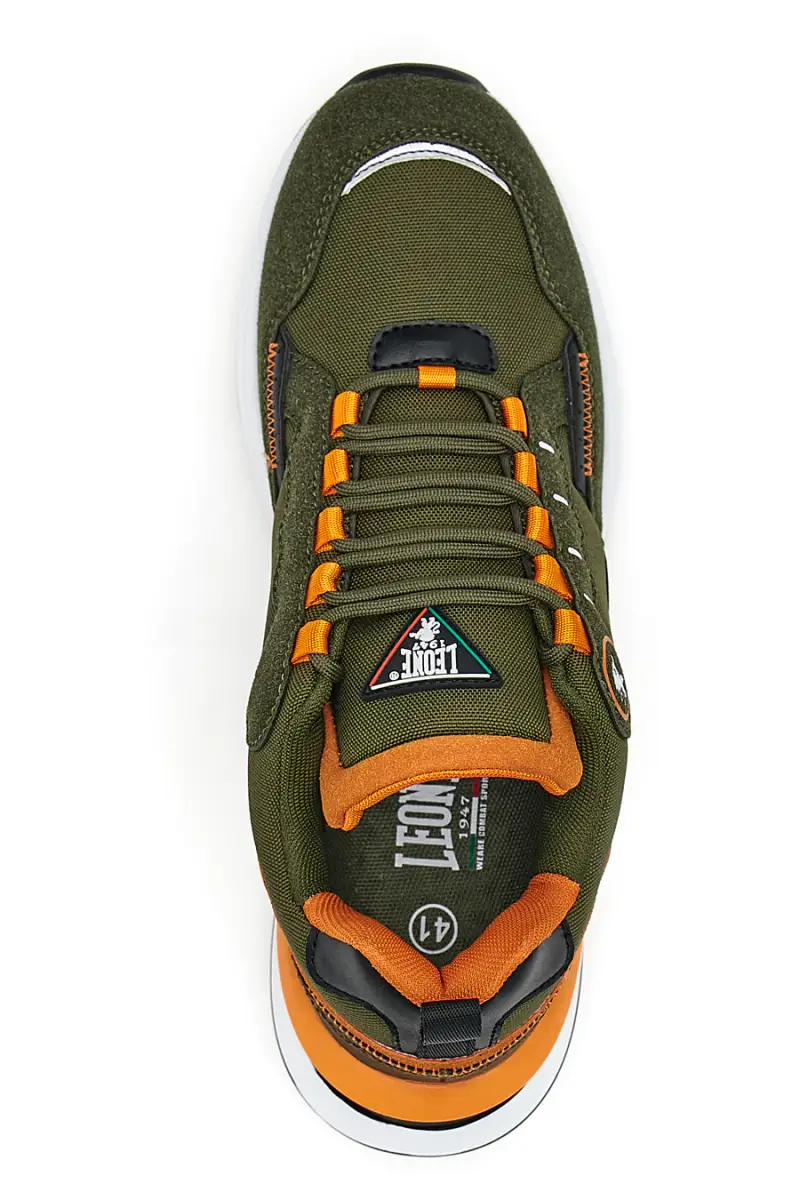 Sneakers Sportive Verde Oliva Leone 127 [OLIVA] miniatura 5