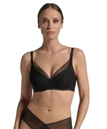 Reggiseno sfoderato con ferretto in tulle e microfibra Lepel Tesoro 301 Coppa C - D