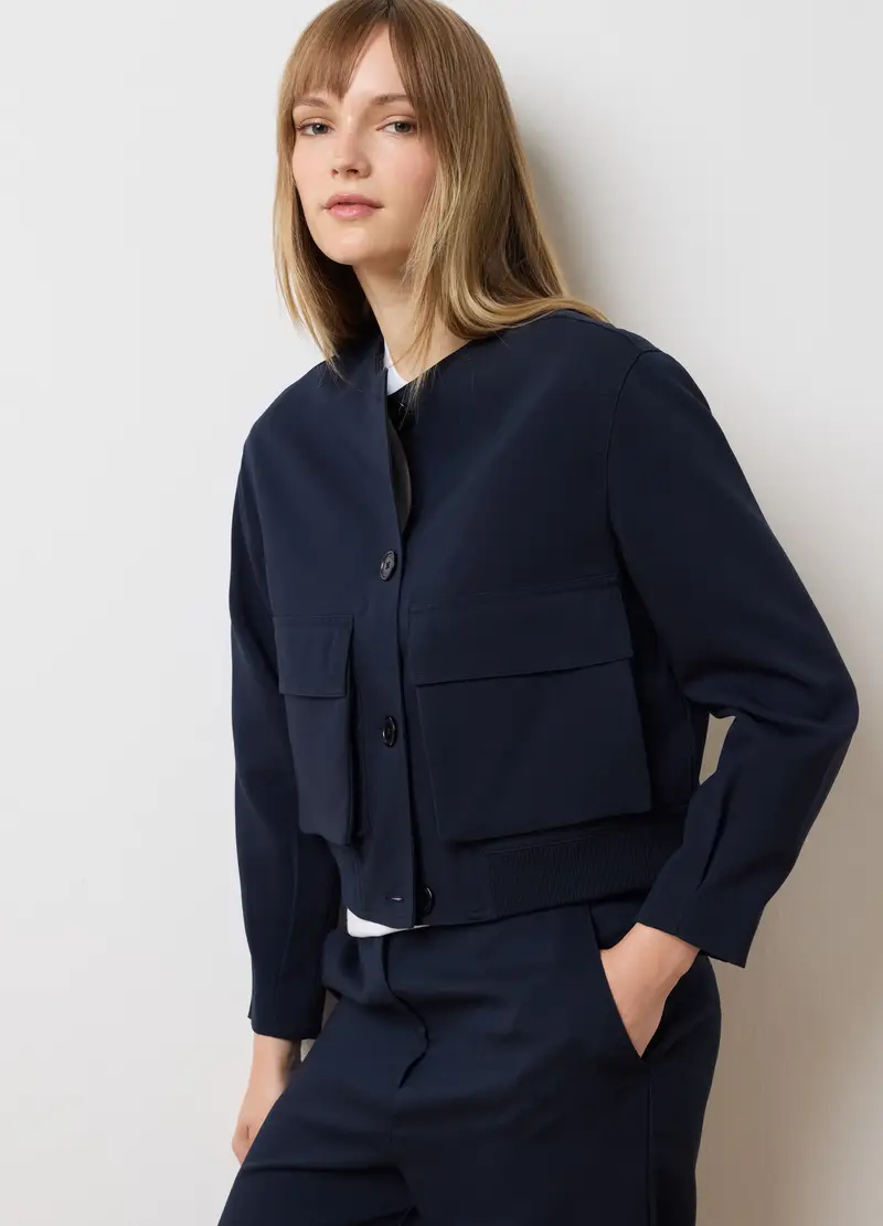 LES COPAINS Blazer Donna Blu 4307050 miniatura 2