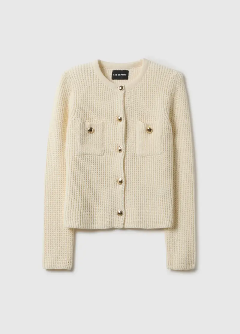 LES COPAINS Cardigan Donna Beige 4083178