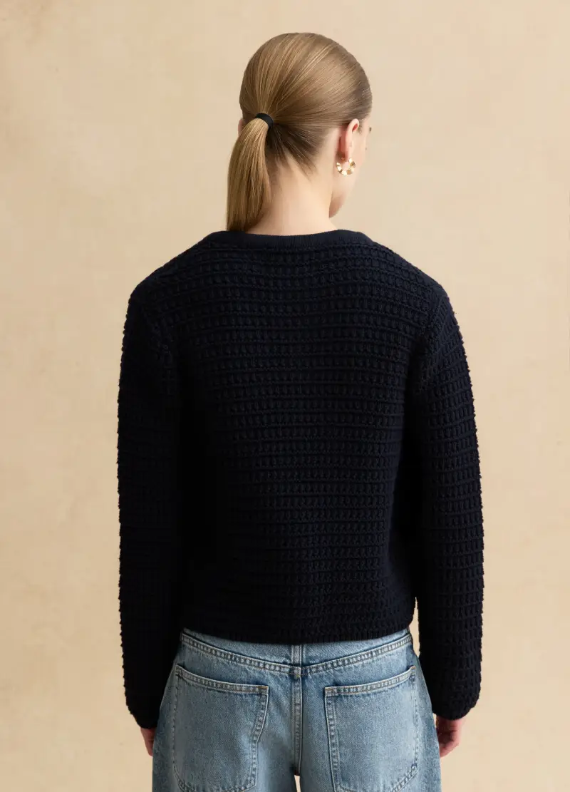 LES COPAINS Cardigan Donna Blu 4329211 miniatura 3