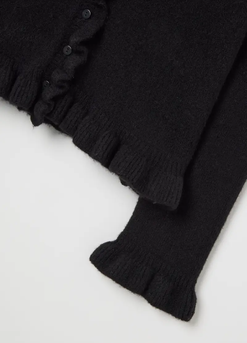 LES COPAINS Cardigan Donna Nero 3048381 miniatura 2