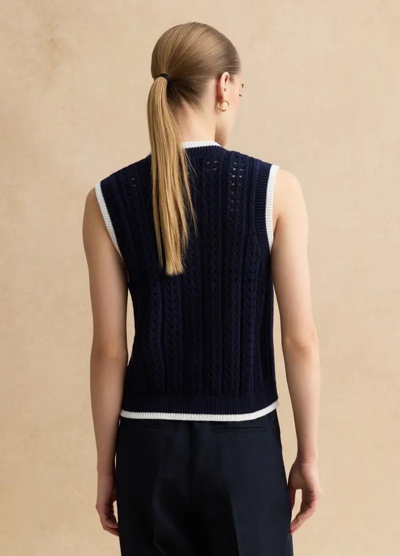 LES COPAINS Gilet Donna Multicolore 4329908 miniatura 3