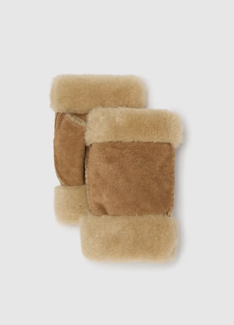 LES COPAINS Guanti Donna Beige 3189119