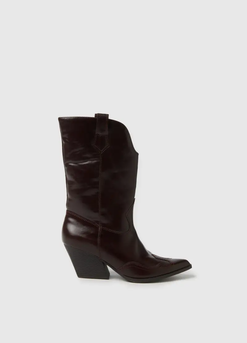 LES COPAINS , Stivali Rossi Alti, Donna, Rosso