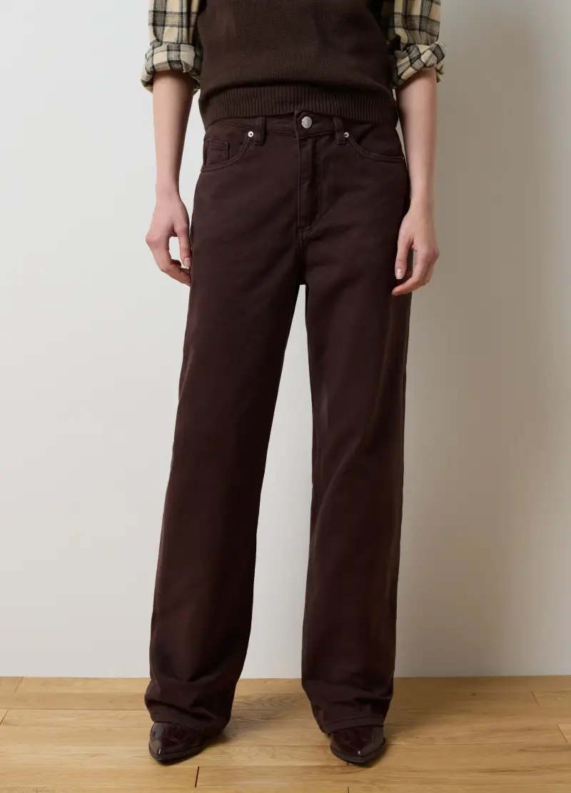 LES COPAINS Jeans Donna Marrone 3882941 miniatura 2