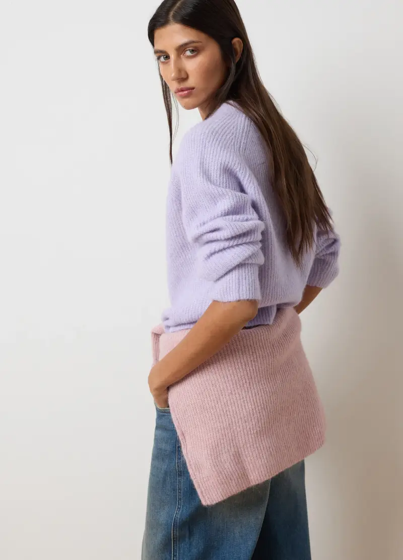 Maglione Lilla Regular Fit, Donna, Viola