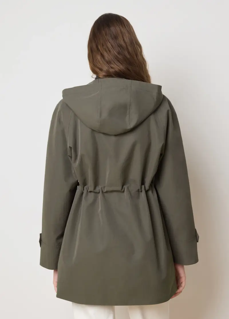 LES COPAINS Parka Donna Verde 3456321 miniatura 3