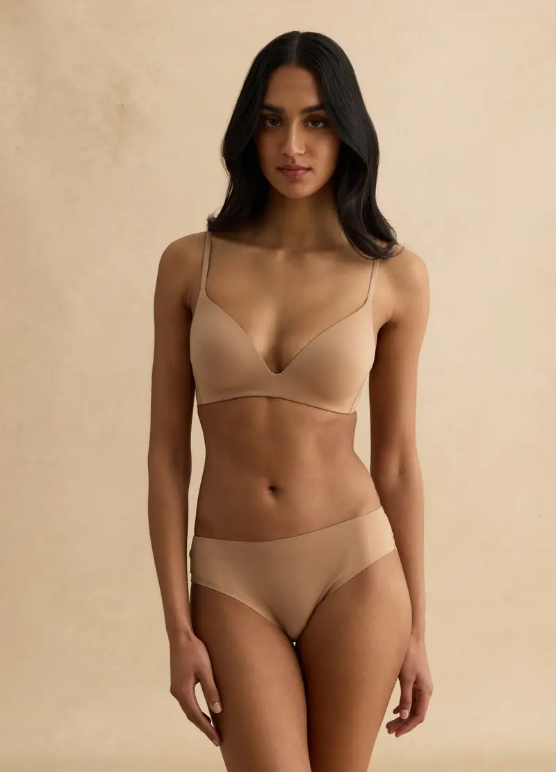 LES COPAINS Bralette Donna Beige 4329722 miniatura 2