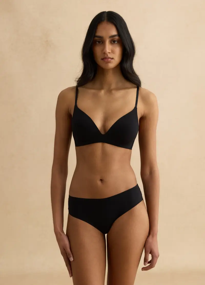 LES COPAINS Bralette Donna Nero 4329723 miniatura 2