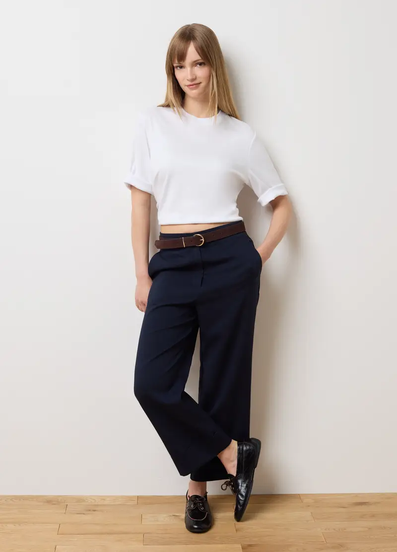 LES COPAINS T-shirt Donna Bianco 4328840 miniatura 2