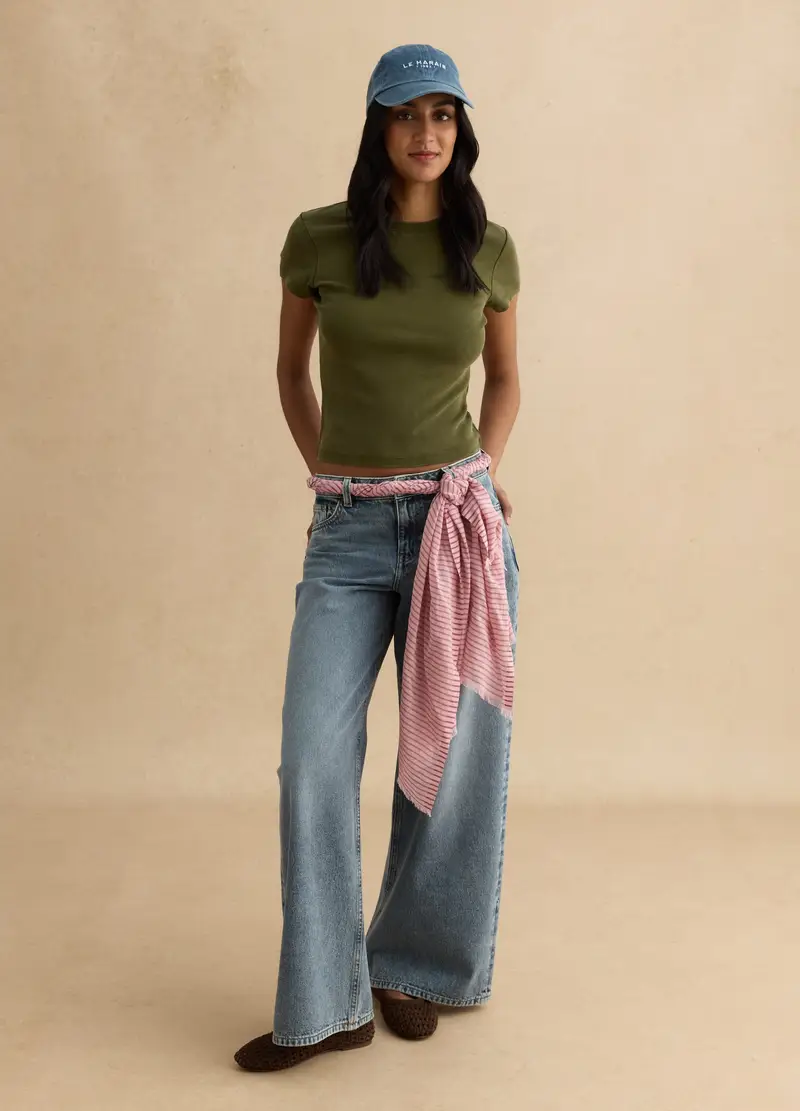 LES COPAINS T-shirt Donna Verde 4330480 miniatura 2