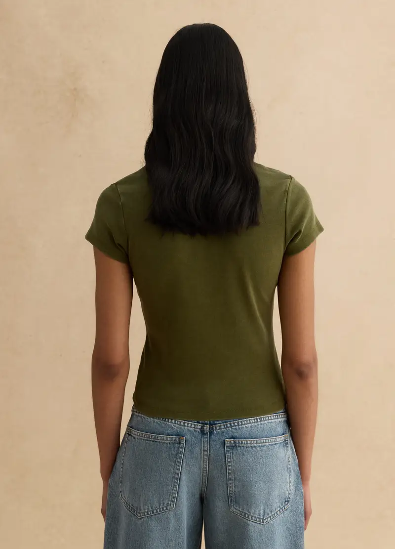 LES COPAINS T-shirt Donna Verde 4330480 miniatura 3