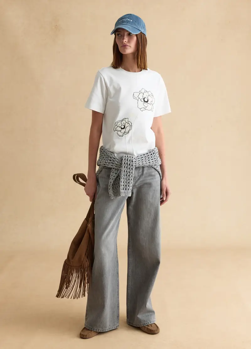 LES COPAINS T-shirt Donna Bianco 4330485 miniatura 2