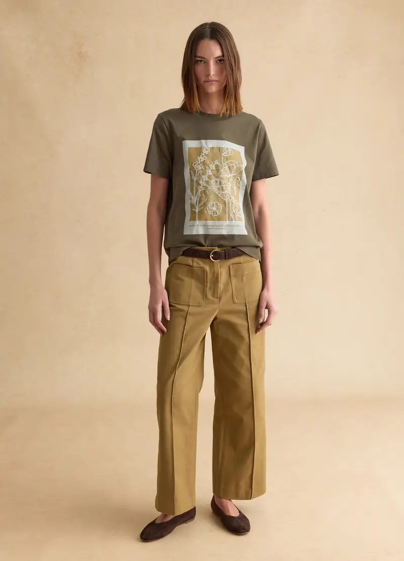 LES COPAINS T-shirt Donna Verde 4330484 miniatura 2