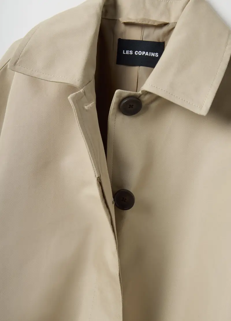 LES COPAINS Trench Donna Beige 4154130 miniatura 2