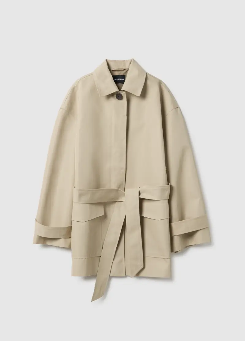 LES COPAINS Trench Donna Beige 4154130