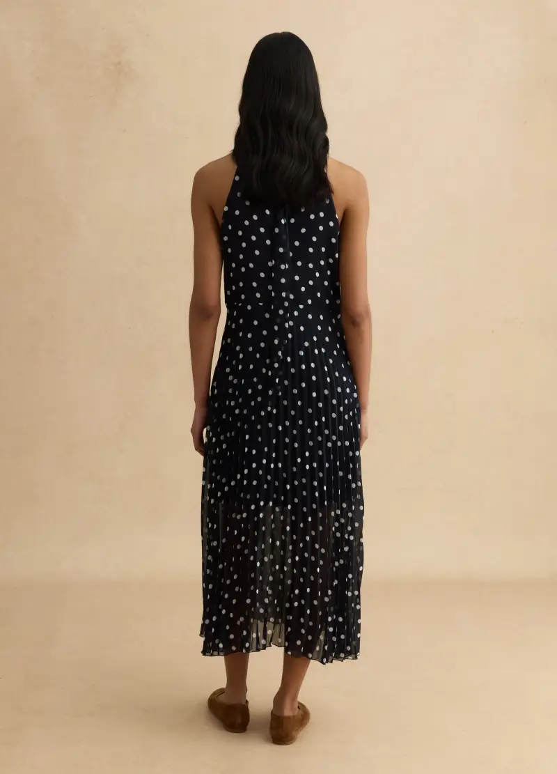 Vestito Senza Maniche A Pois Multicolor Regular Fit, Donna, Multicolor miniatura 3