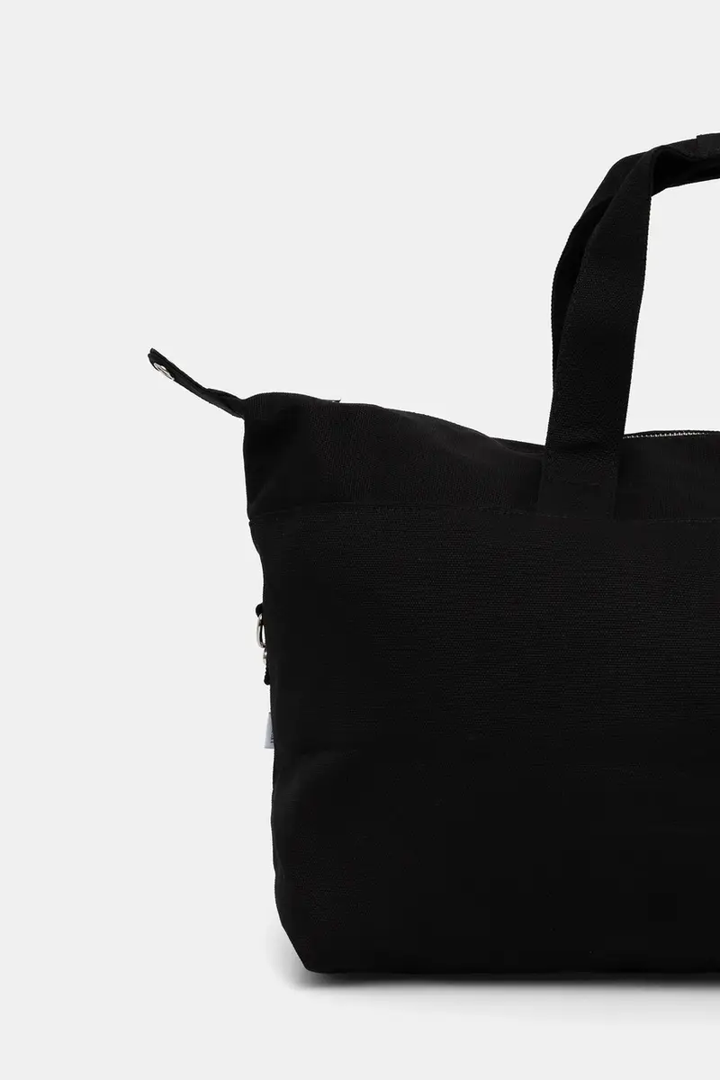 borsa in cotone colore nero 1000193 miniatura 3