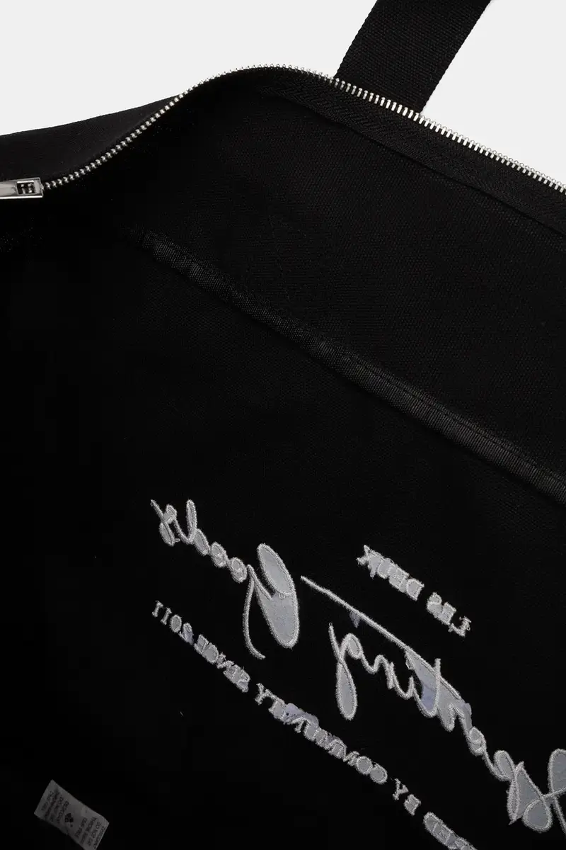 borsa in cotone colore nero 1000193 miniatura 5