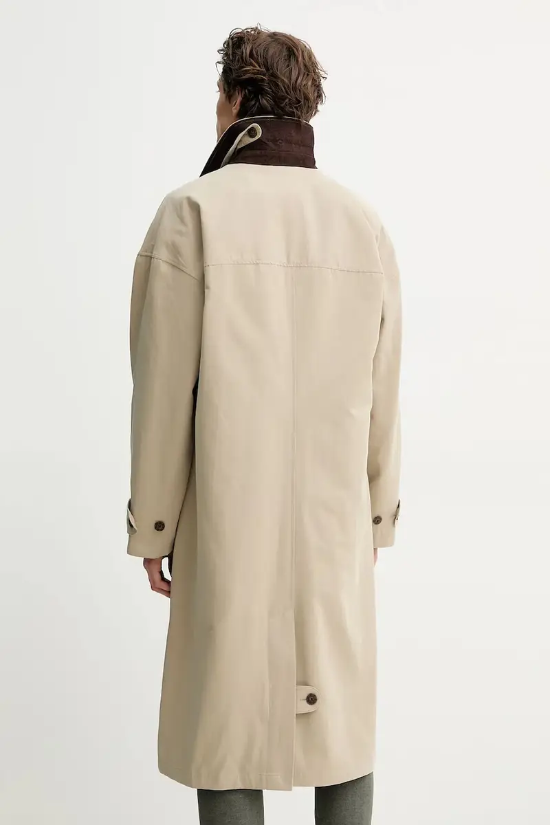 cappotto uomo colore beige LDM620076 miniatura 3