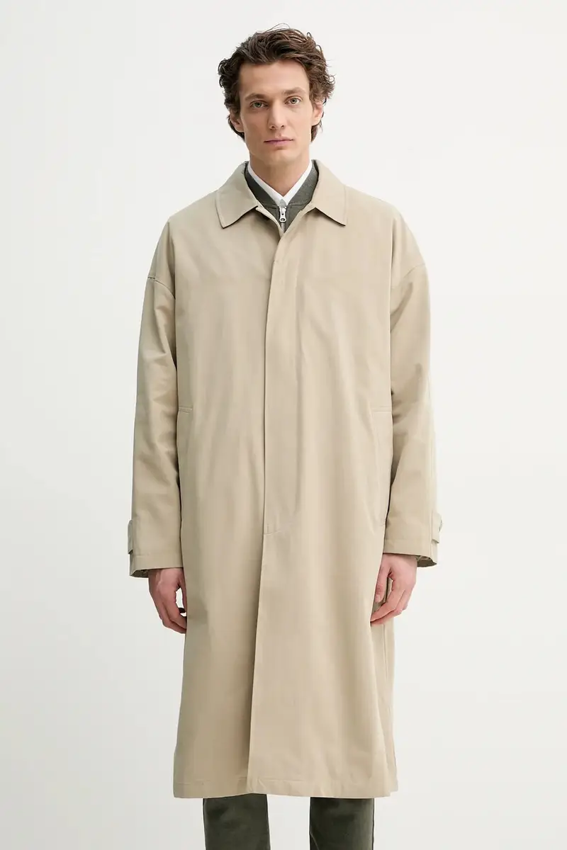 cappotto uomo colore beige LDM620076 miniatura 4