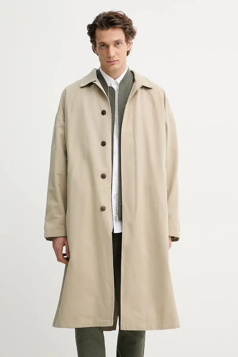 cappotto uomo colore beige LDM620076