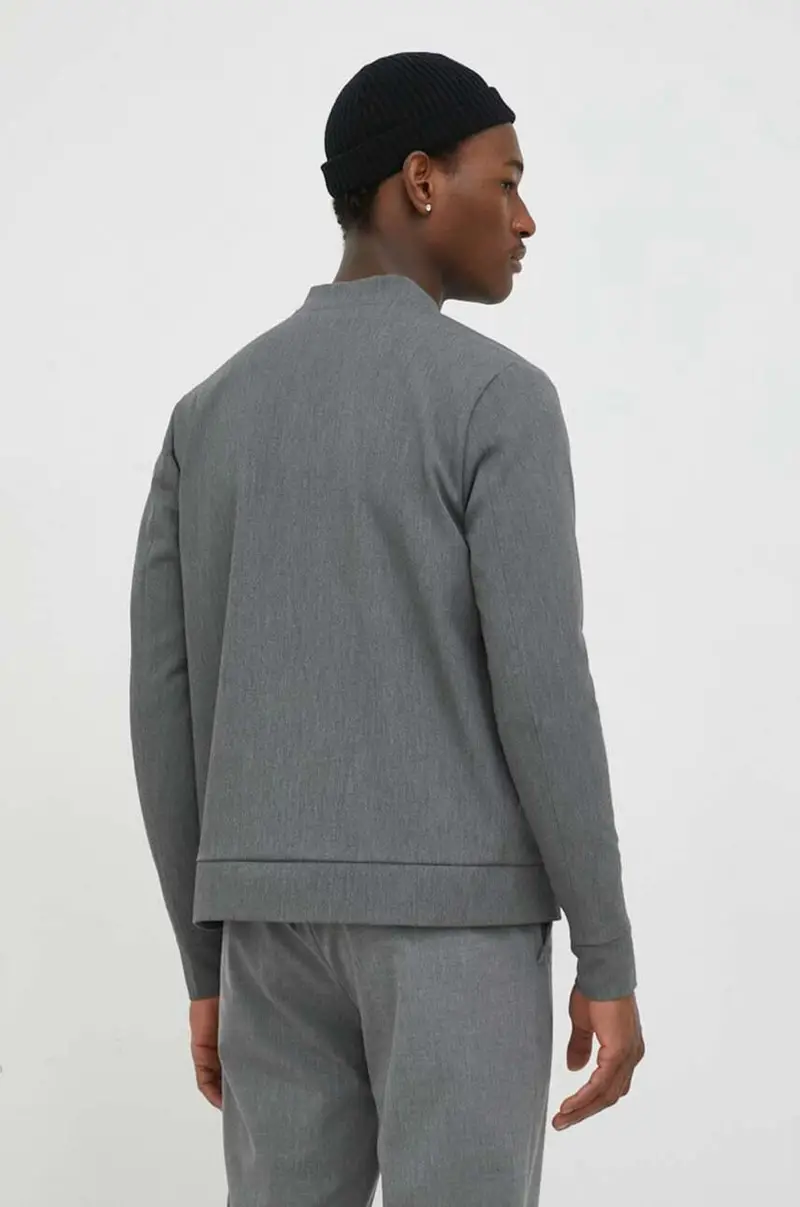 giacca bomber uomo Grigio miniatura 3