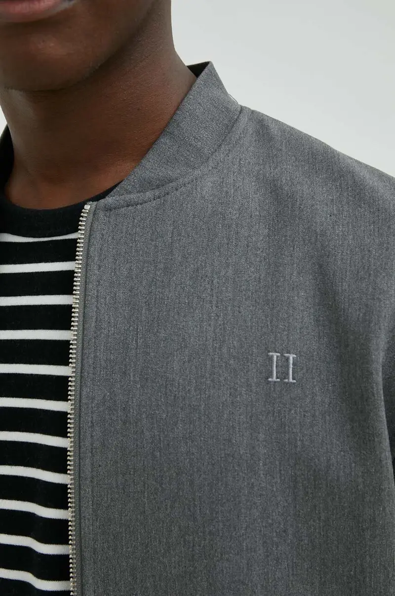 giacca bomber uomo Grigio miniatura 5