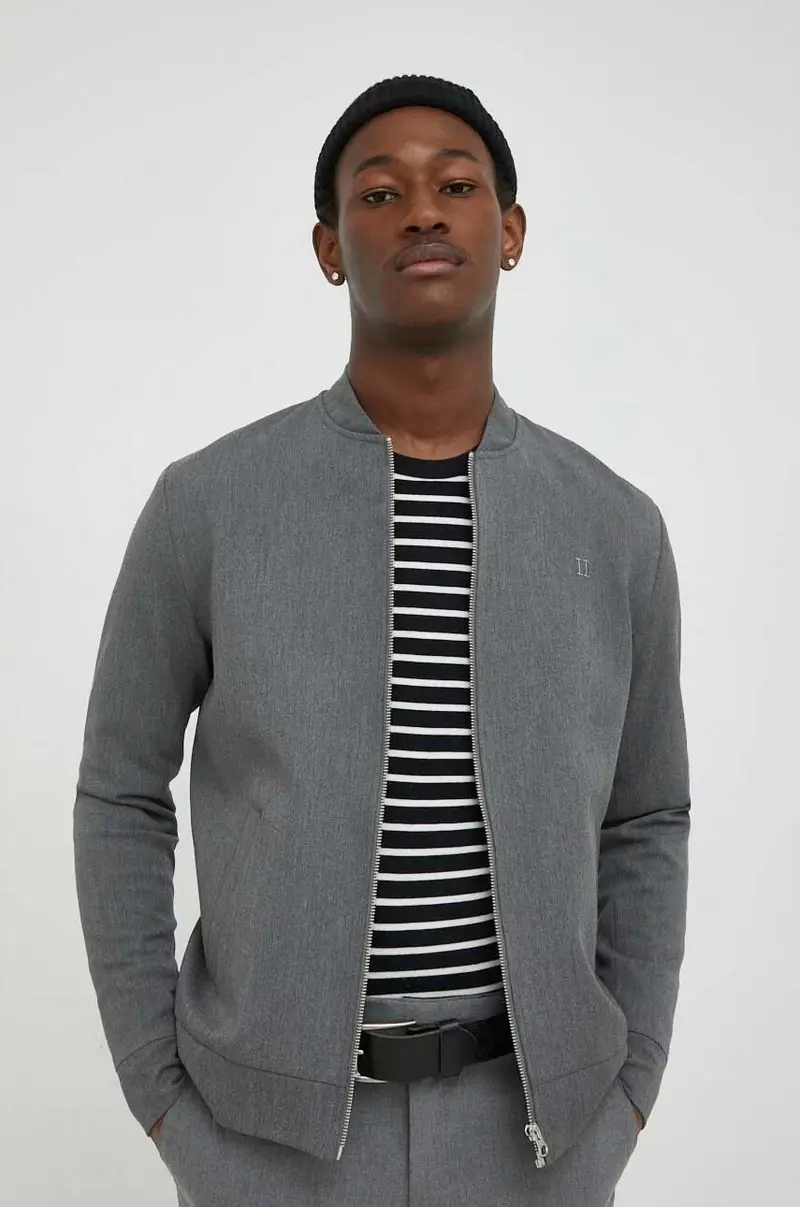 giacca bomber uomo Grigio