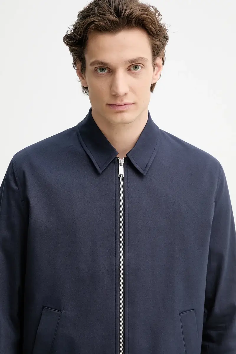 giacca colore blu navy LDM610192 miniatura 5