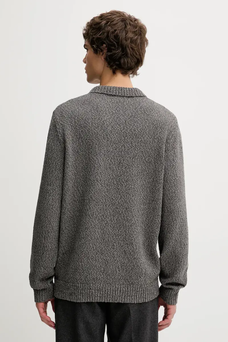 maglione in cotone Billy uomo colore grigio 1000556 miniatura 3