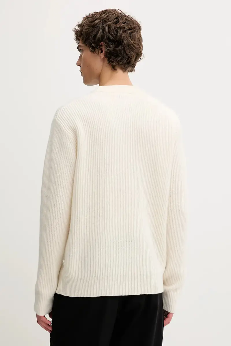 maglione in lana Eddie uomo colore beige 1000471 miniatura 3