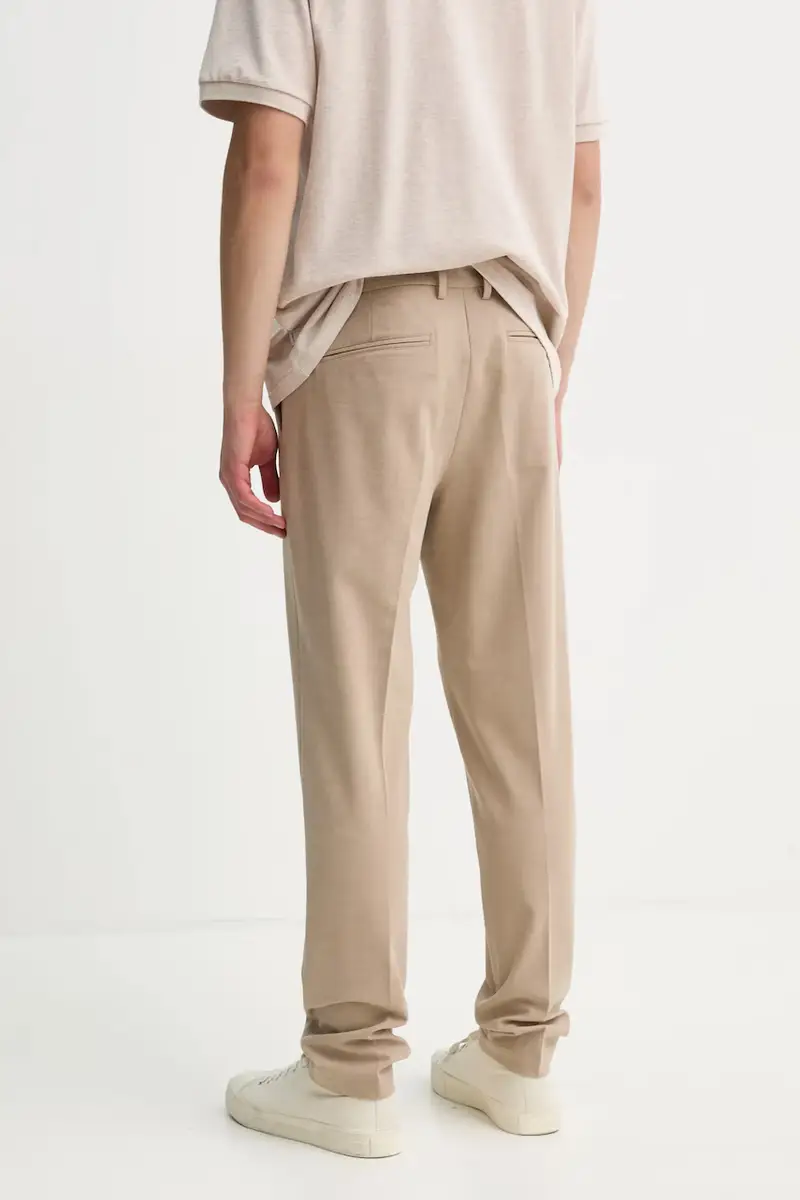 pantaloni uomo colore beige LDM501105 miniatura 3