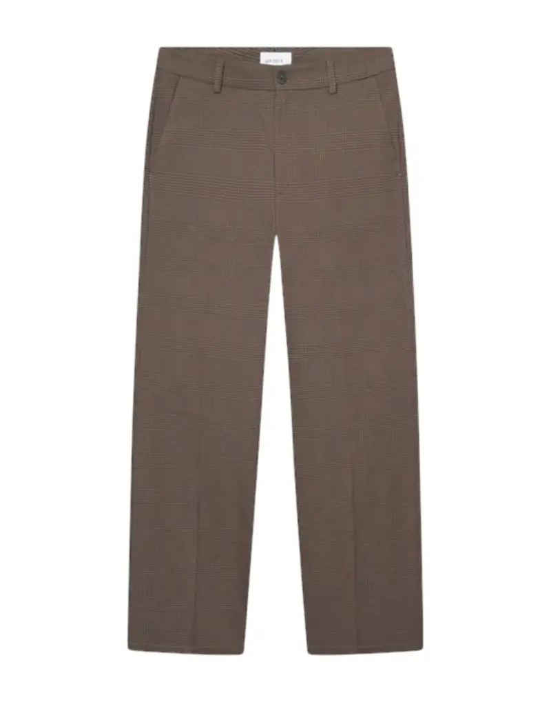 Randall Houndstooth Suit Pants pantaloni sartoriali pied de poule - teak brown 31 (45)