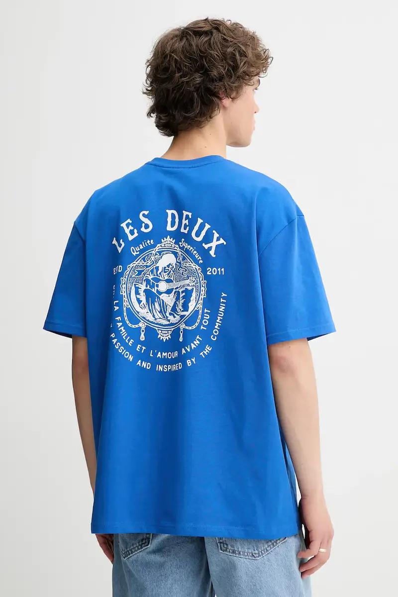 Les Deux T-shirt Uomo Blu 2885884