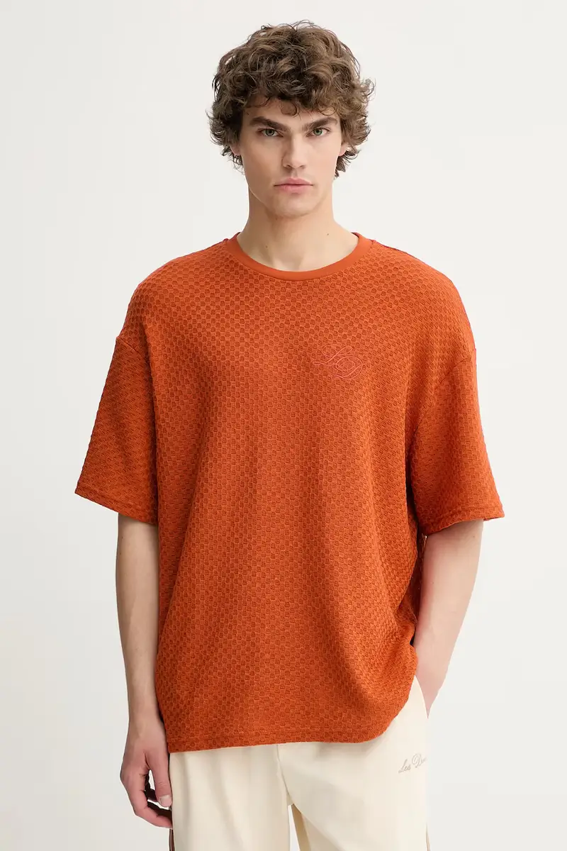 Les Deux T-shirt Uomo Arancione 2885087