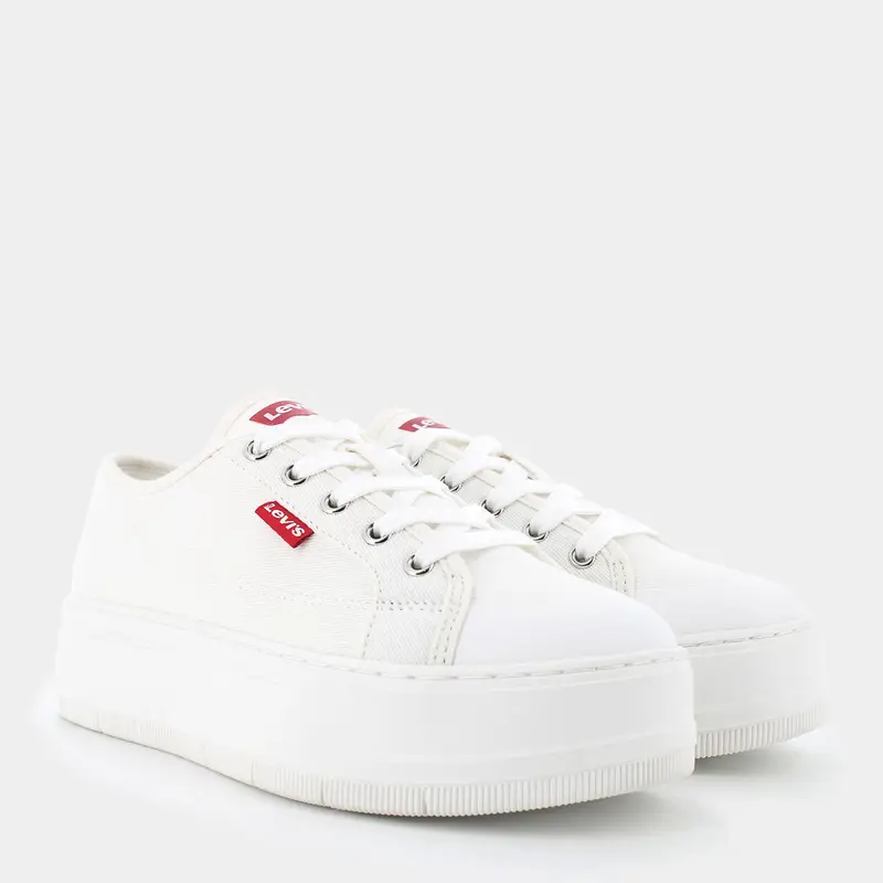 Sneakers Levi' s da Bambina, bianco miniatura 2