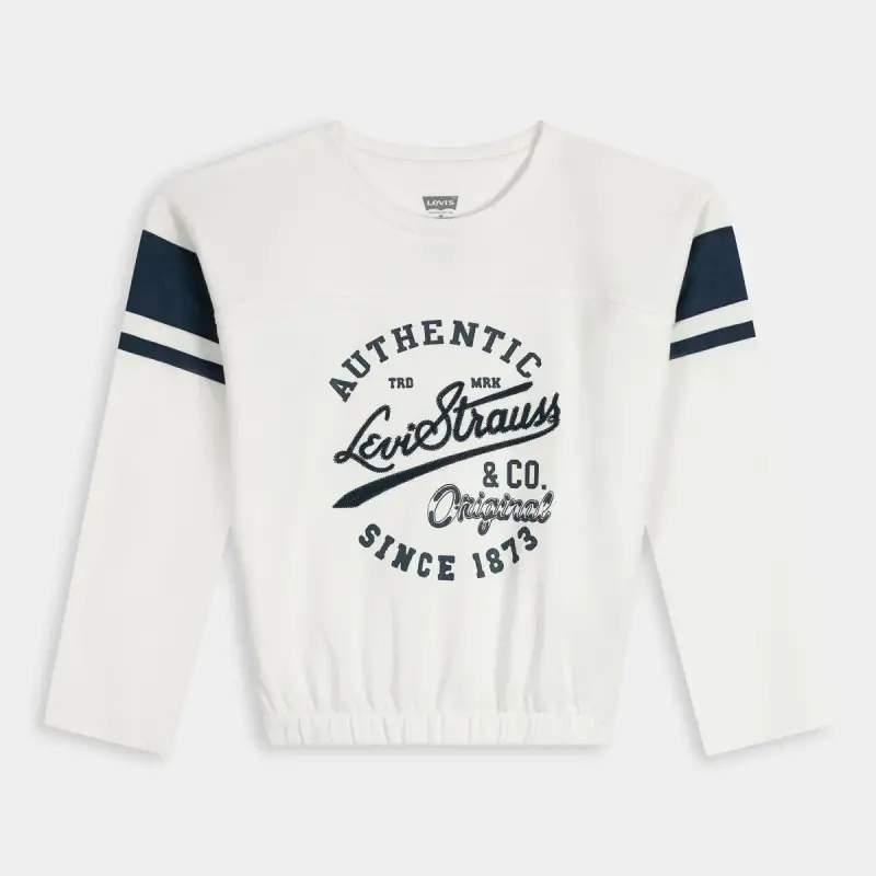 LEVI'S T-shirt Bambina Bianco 4060121