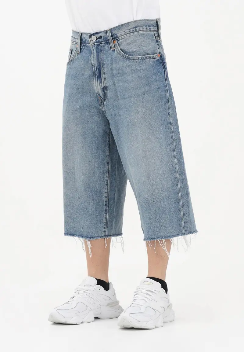LEVI S Bermuda 478™ Baggy in denim chiaro da uomo