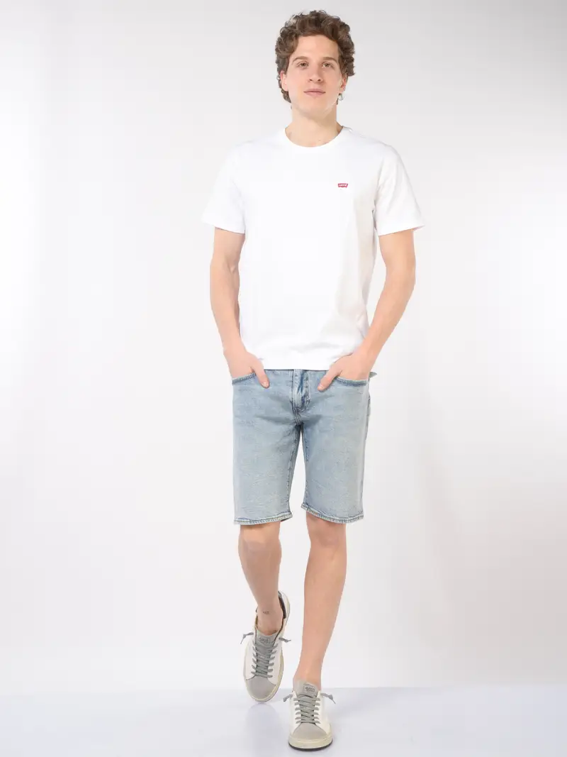 bermuda da uomo Levi s® in jeans 405 Blu miniatura 2