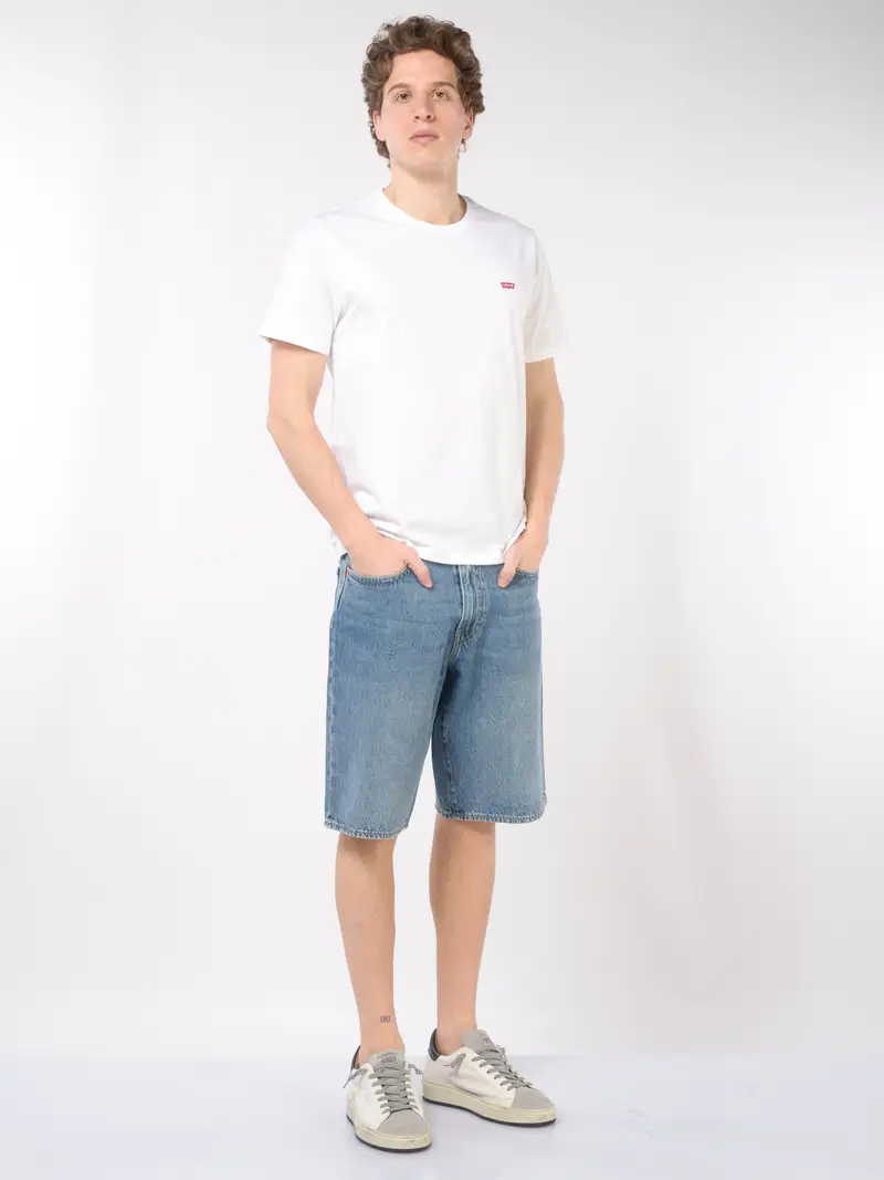 bermuda da uomo Levi s® in jeans 478 baggy Blu miniatura 2