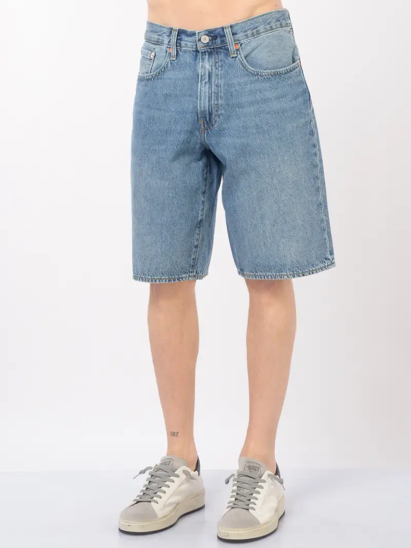 bermuda da uomo Levi s® in jeans 478 baggy Blu