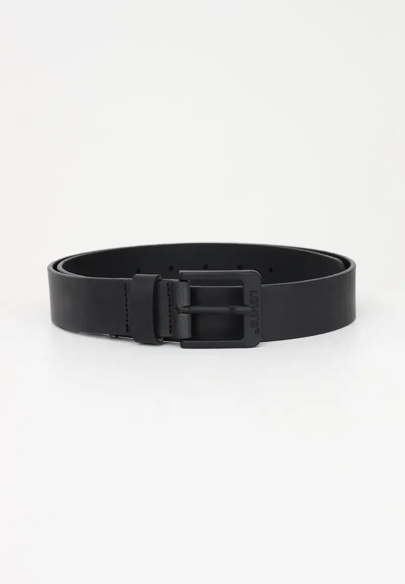 Cintuta nera per uomo e donna con logo