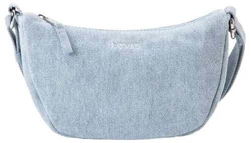Levi's Donna, Women's Small Crossbody Bag OV, Azzurro, Taglia Unica