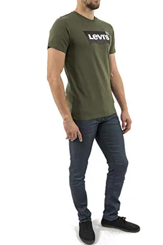 Levi's Housemark Graphic Tee, Uomo, Tech Olive Night, M miniatura 2