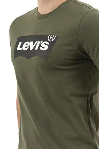 Levi's Housemark Graphic Tee, Uomo, Tech Olive Night, M miniatura 3