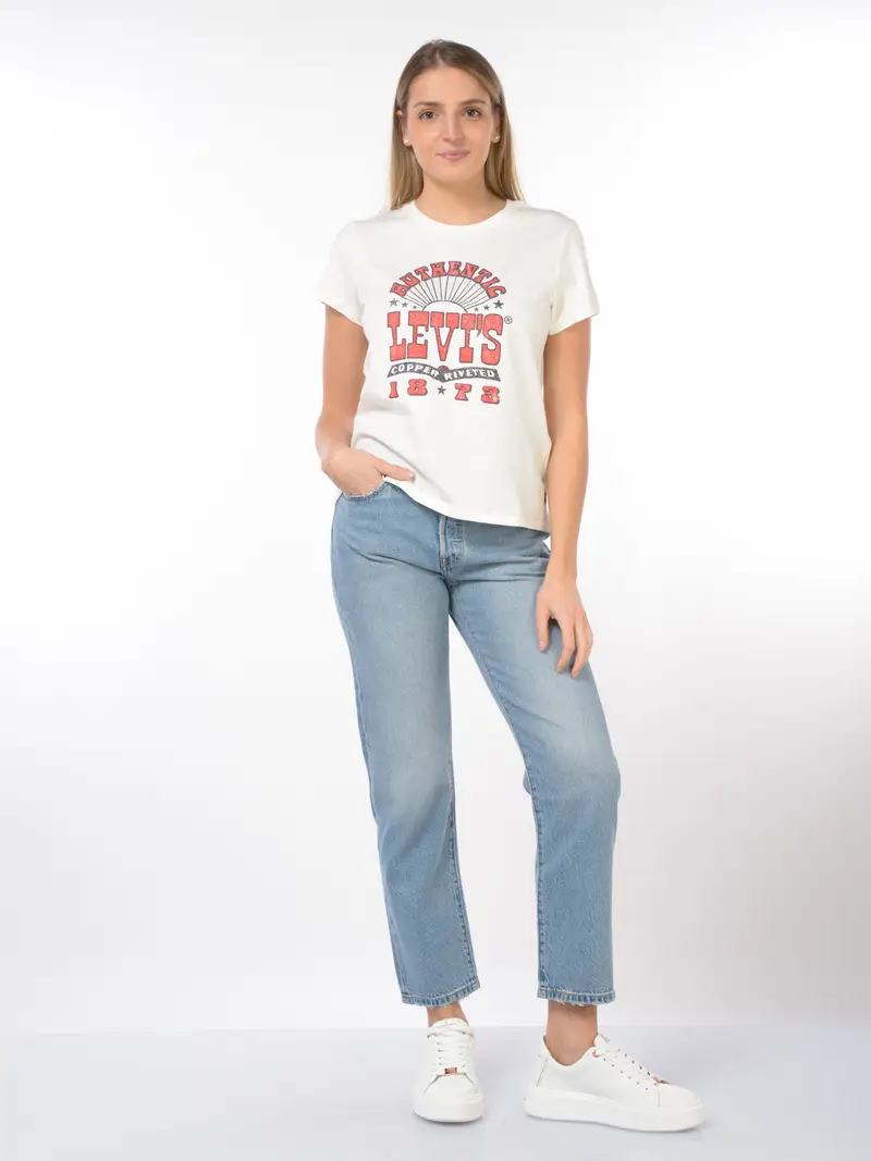 jeans da donna Levi s® 501 Cropped delave Blu miniatura 2